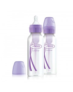 Бутылочка Набор антиколиковых бутылочек с узким горлышком 2 шт 250 мл Dr. brown’s
