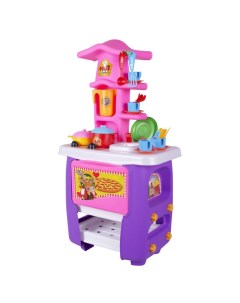 Кухня игровая Hut Kitchen с набором 32 предмета Zarrin toys