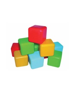 Развивающая игрушка Кубики цветные Пластмастер