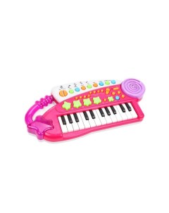 Музыкальный инструмент Синтезатор Удачливый музыкант 24 клавиши Наша игрушка