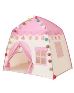 Детская игровая палатка с ковриком и гирляндой из лампочек Sharktoys