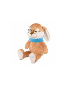 Мягкая игрушка Кролик Эдик в Шарфе и в Очках 25 см Maxitoys