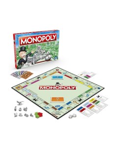 Games Игра настольная Монополия классическая Обновленная Monopoly