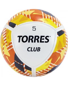 Мяч футбольный Club размер 5 Torres