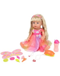 Кукла Сестричка Soft Touch в платье единорога 43 см Zapf creation