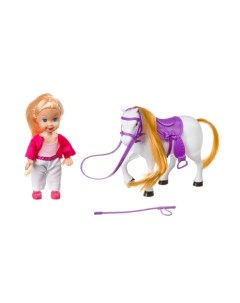 Игровой набор Oly Кукла с лошадкой Bondibon