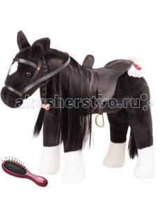 Мягкая игрушка Лошадь с расчёской 50 см Gotz