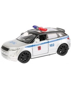 Машина металлическая Land Rover Range Rover Evoque Полиция 12 5 см Технопарк