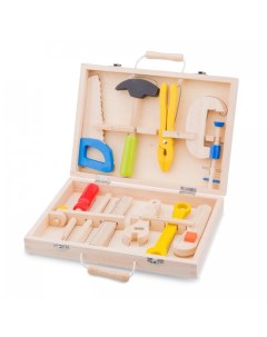 Деревянная игрушка Игровой набор инструментов 10 предметов New cassic toys