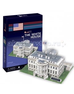 3D пазл Белый дом США Cubicfun