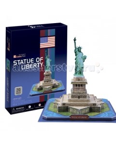 3D пазл Статуя Свободы США Cubicfun