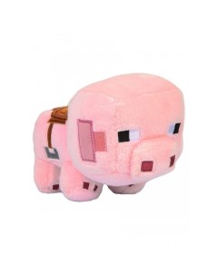 Мягкая игрушка Happy Explorer Saddled Pig 16 см Minecraft