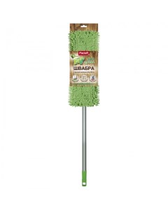 Швабра Green Mop Soft с плоской насадкой и телескопической ручкой Paclan