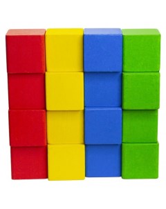 Деревянная игрушка Кубики мозаика с карточками Краснокамская игрушка