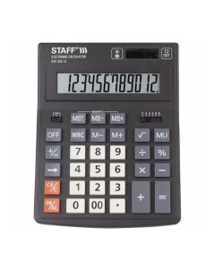Plus Калькулятор настольный STF 333 Staff