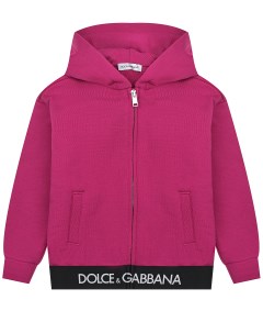 Спортивная куртка фиолетового цвета детская Dolce&gabbana