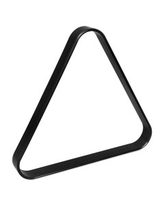 Треугольник Junior пластик чёрный 38мм Фортуна