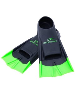 Ласты тренировочные Aquajet Black Green 25degrees