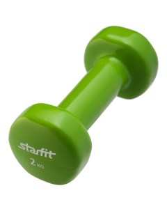 Гантель виниловая 2 кг DB 101 зеленый Starfit