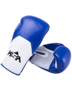 Перчатки боксерские Scorpio Blue к з 6 oz Ksa