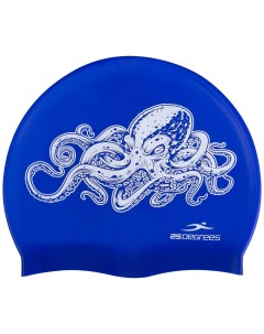 Шапочка для плавания Octopus Navy силикон детский 25degrees