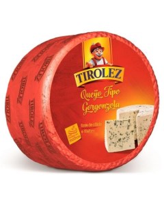 Сыр мягкий Горгонзола с голубой плесенью 50 кг Tirolez