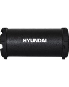 Портативная колонка H PAC220 стерео 10Вт USB Bluetooth FM черный Hyundai