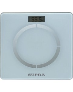 Весы напольные BSS 2055B белый Supra
