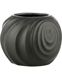 Кашпо Swirl 12 5x14 5см цвет черный Lene bjerre