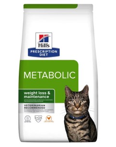 Сухой корм Prescription Diet Metabolic Feline диета для кошек 1 5 кг Hill`s
