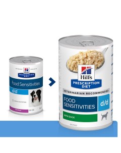 Влажный корм Prescription Diet d d Canine Skin Support Duck Formula диета для собак 0 37 кг Hill`s
