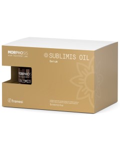 Сыворотка на основе арганового масла Sublimis Oil Serum 6 х 15 мл Morphosis Framesi