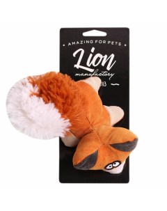 Lion игрушка для собак Лисичка LMG D0098 B 14х14 см Lion manufactory