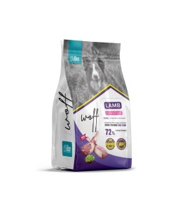 Sensitive полнорационный сухой корм для собак с чувствительным пищеварением с ягненком 12 кг Woff
