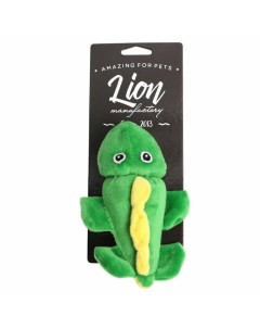 Lion игрушка для собак Крокодильчик LMG D0124 B 15 см Lion manufactory