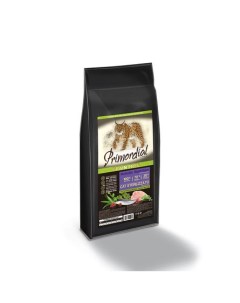 GRAIN FREE STERILIZZATO Сухой корм для стерилизованных кошек индейка сельдь 6 кг Primordial