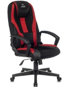 Кресло для геймеров 9 чёрный красный Zombie
