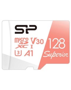 Карта памяти microSDXC 128Gb Superior SP128GBSTXDV3V20SP Silicon power