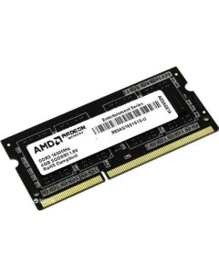 Оперативная память для ноутбука 4Gb 1x4Gb PC3 12800 1600MHz DDR3 SO DIMM CL11 R534G1601S1S U Amd
