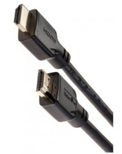 Кабель HDMI 1 5м TCG255 1 5M круглый черный Telecom
