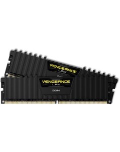 Оперативная память для компьютера 64Gb 2x32Gb PC4 28800 3600MHz DDR4 DIMM CL18 Vengeance LPX CMK64GX Corsair