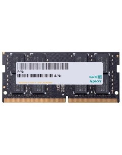 Оперативная память для ноутбука 4Gb 1x4Gb PC4 21300 2666MHz DDR4 SO DIMM CL19 AS04GGB26CQTBGH Apacer