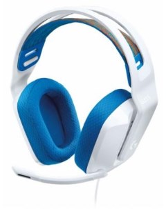 Игровая гарнитура проводная G335 Wired Gaming Headset белый 981 001018 Logitech