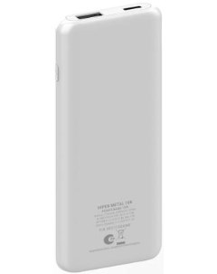 Внешний аккумулятор Power Bank 5000 мАч PSL5000 белый Hiper