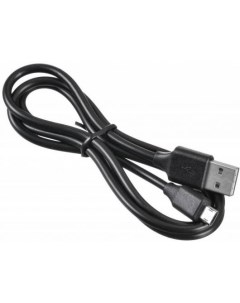 Кабель microUSB 1м Reversible BHP MICROUSB круглый черный 375163 Buro