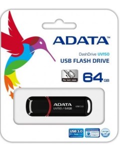 Флешка USB 64Gb UV150 USB3 0 AUV150 64G RBK черный Adata