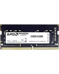Оперативная память для ноутбука 16Gb 1x16Gb PC4 25600 3200MHz DDR4 SO DIMM CL22 R9 Amd