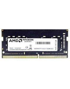 Оперативная память для ноутбука 16Gb 1x16Gb PC4 25600 3200MHz DDR4 SO DIMM CL22 R9 Amd