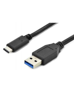 Кабель USB 3 0 Type C 1м TC302 10 круглый черный 5bites