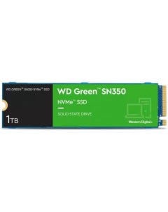 Твердотельный накопитель SSD M 2 1 Tb Green SN350 Read 3200Mb s Write 2500Mb s 3D QLC NAND WDS100T3G Western digital